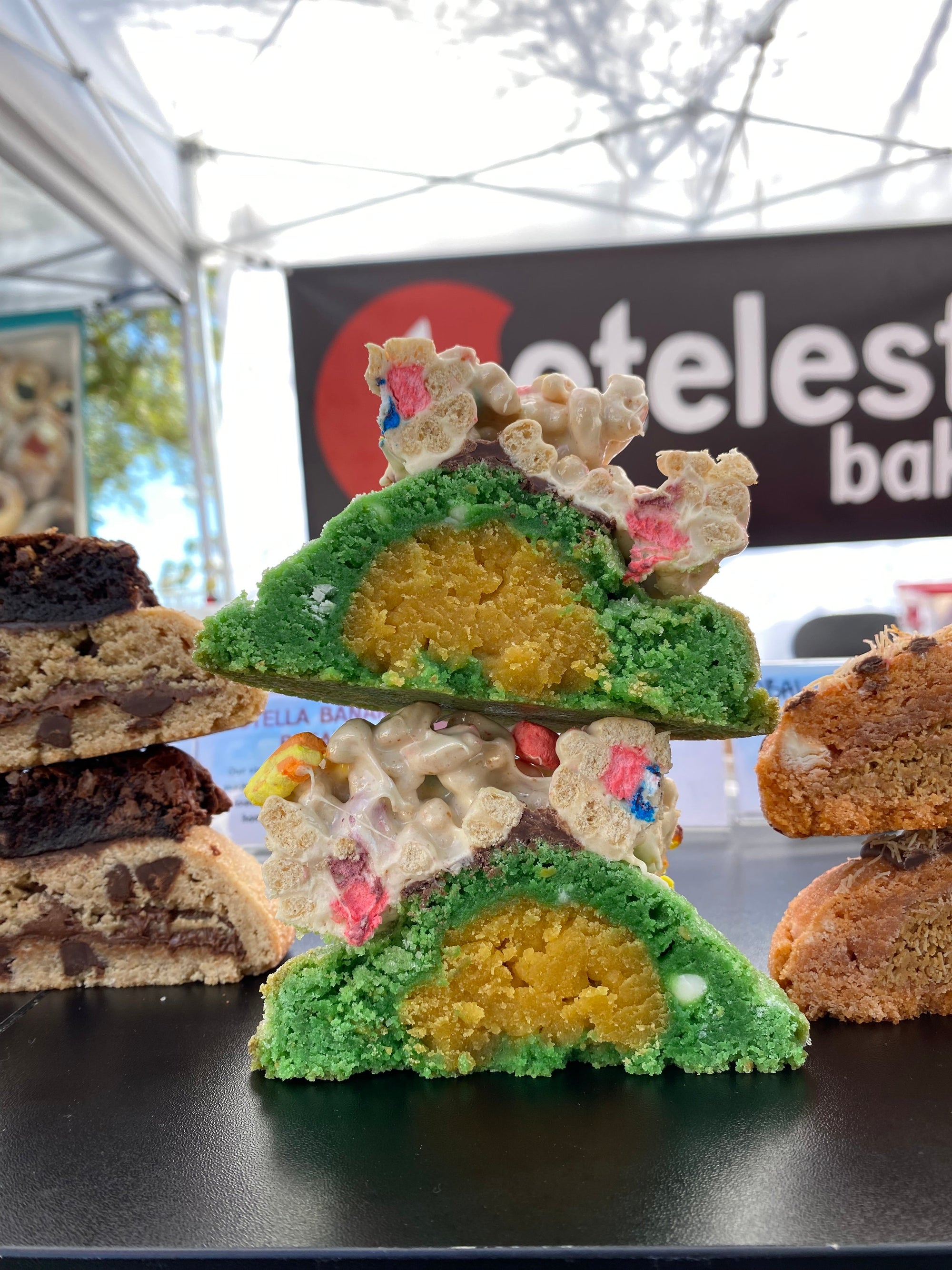 How I Display Stuffed Cookies to Sell More (Without Offering Samples)