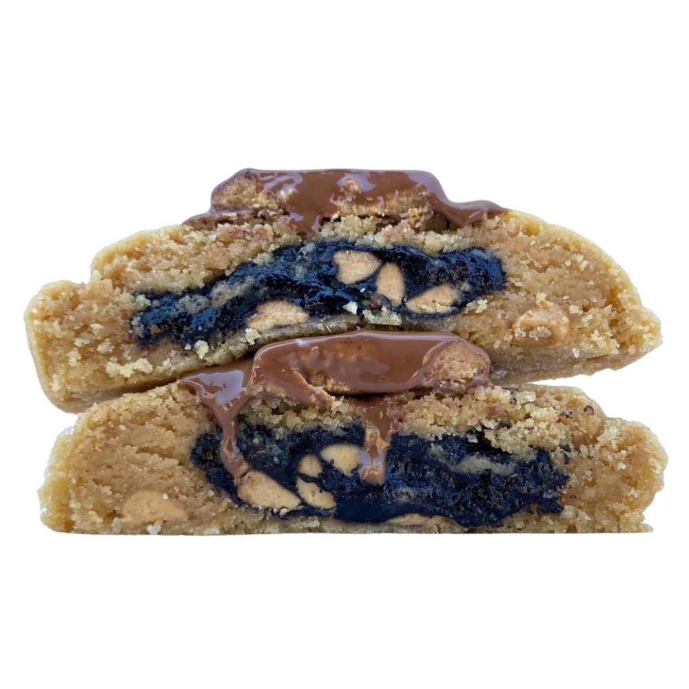 Dream Team — Peanut Butter Cookie Stuffed With Gooey Brownie Batter