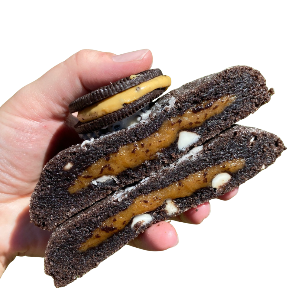 Java Chiller — Espresso Blondie Batter–Stuffed Black Cocoa Cookie Recipe