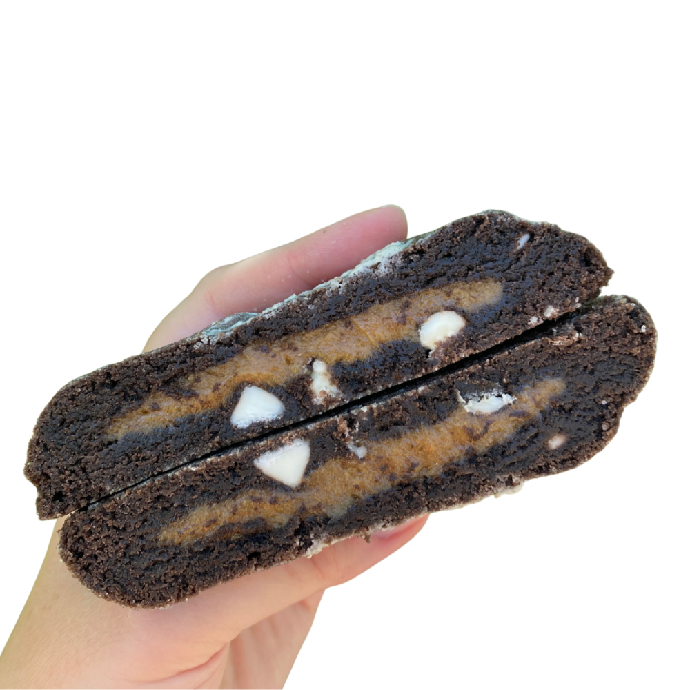 Java Chiller — Espresso Blondie Batter–Stuffed Black Cocoa Cookie Recipe